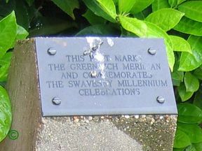 Greenwich Meridian Marker; England; Cambridgeshire; Swavesey